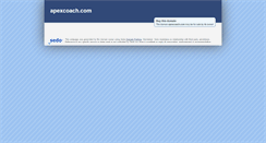 Desktop Screenshot of apexcoach.com
